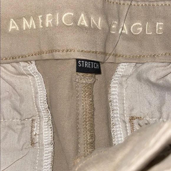 NWT! American Eagle Skinny Stretch Pants - Desert Sand Size 8 - Picture 8 of 8